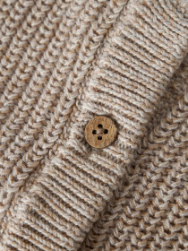 LIL ATELIER Strik Cardigan Rokko Oxford Tan Melange